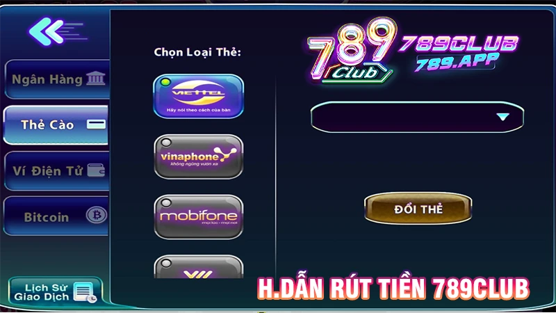 rút tiền 789club