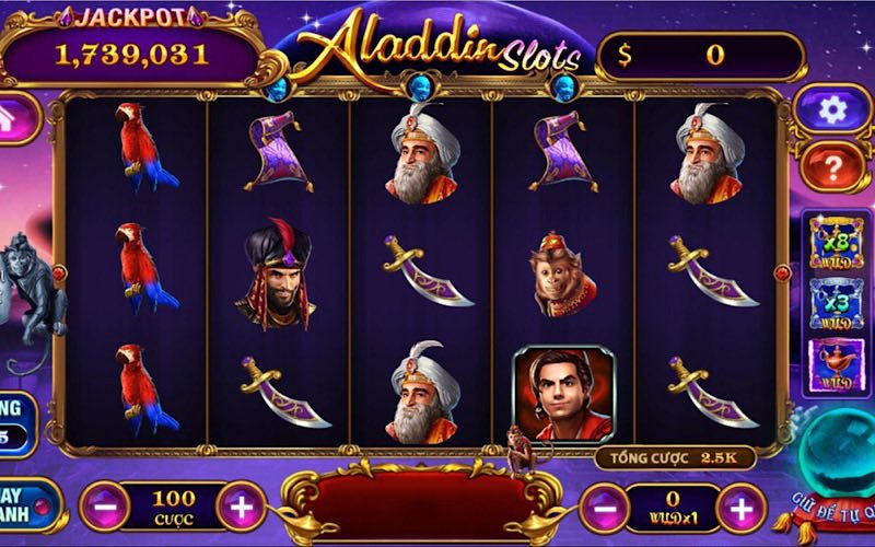 Aladdin game thưởng lớn tại nổ hũ 789club