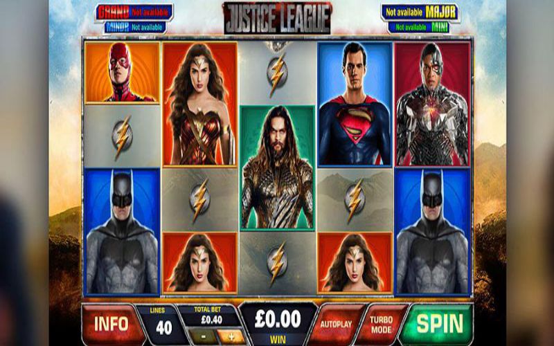 Bật mí cách chơi game Justice League Slots từ cao thủ