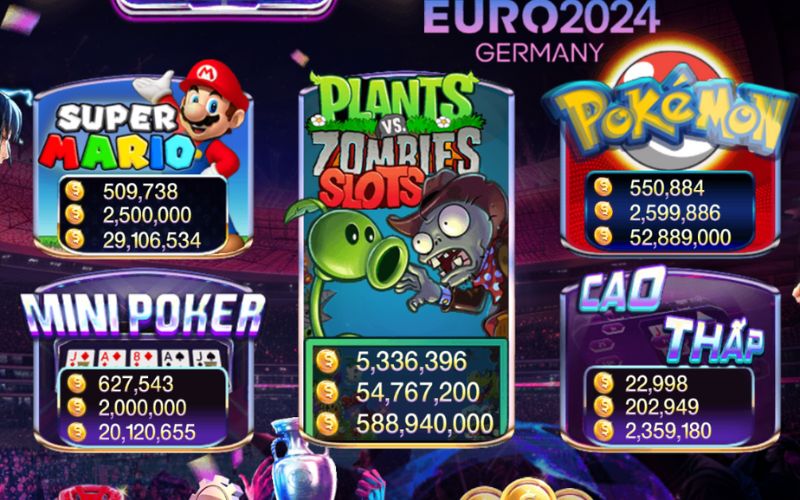 Tổng quan cách chơi game Plants vs Zombies Slots