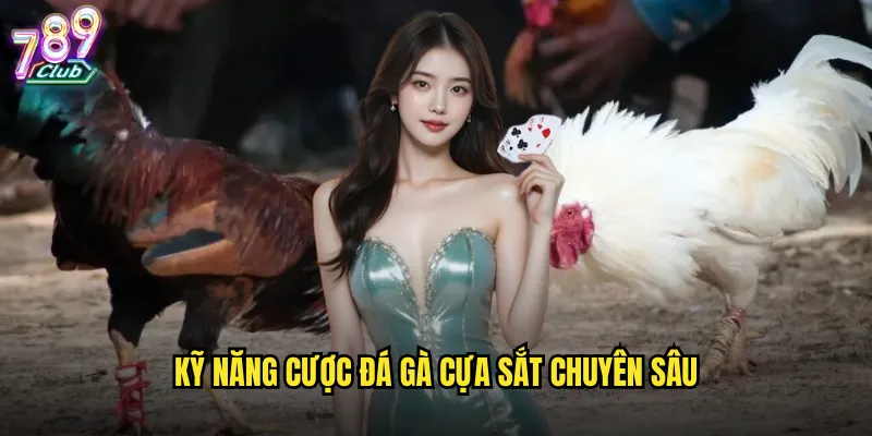 Kỹ năng cược đá gà cựa sắt chuyên sâu